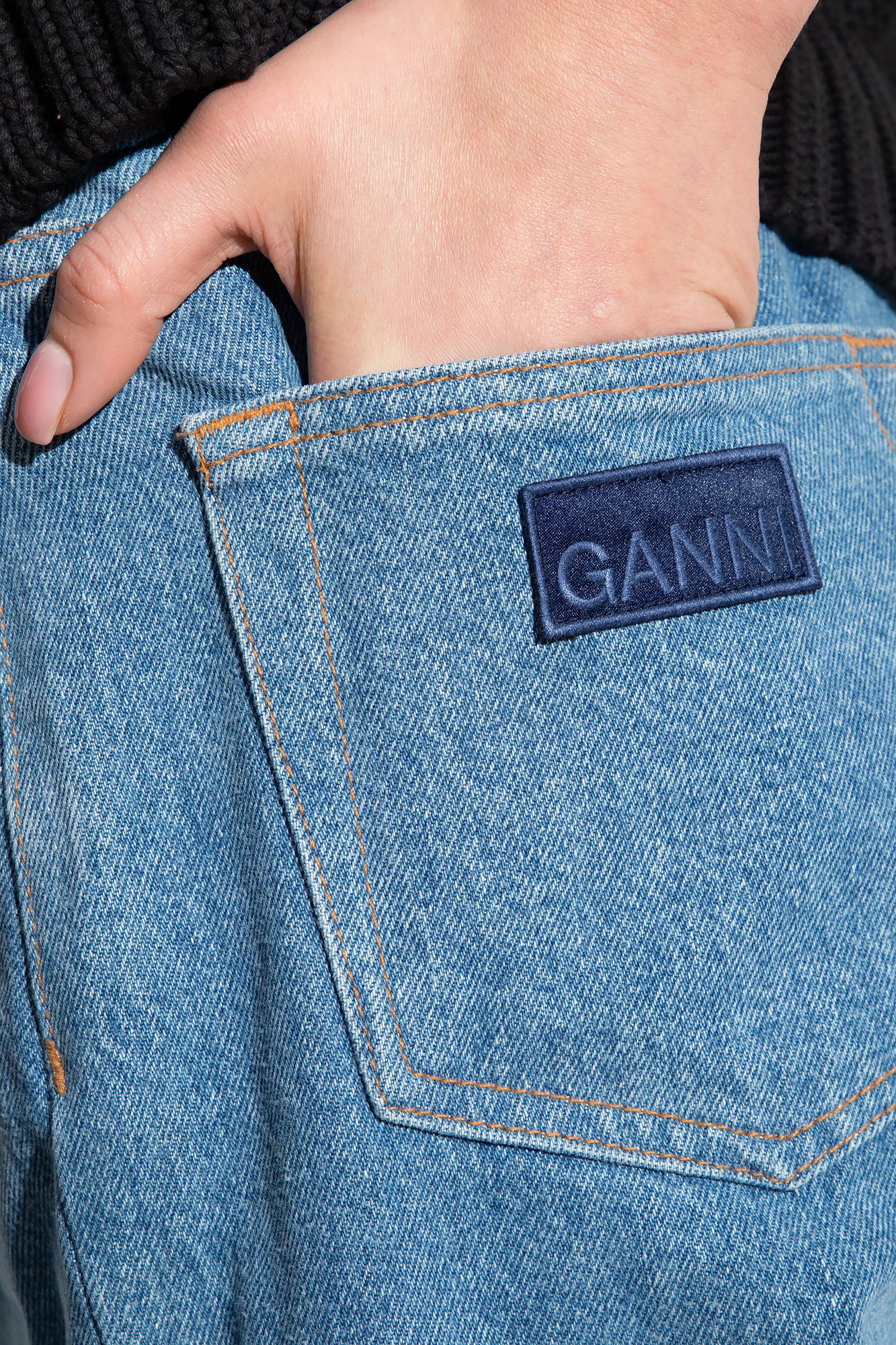 Blue 'Swigy' jeans Ganni - Vitkac Canada